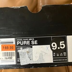 Men's Pure SE Black DC Sneakers